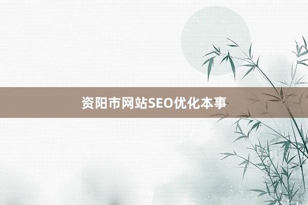 资阳市网站SEO优化本事